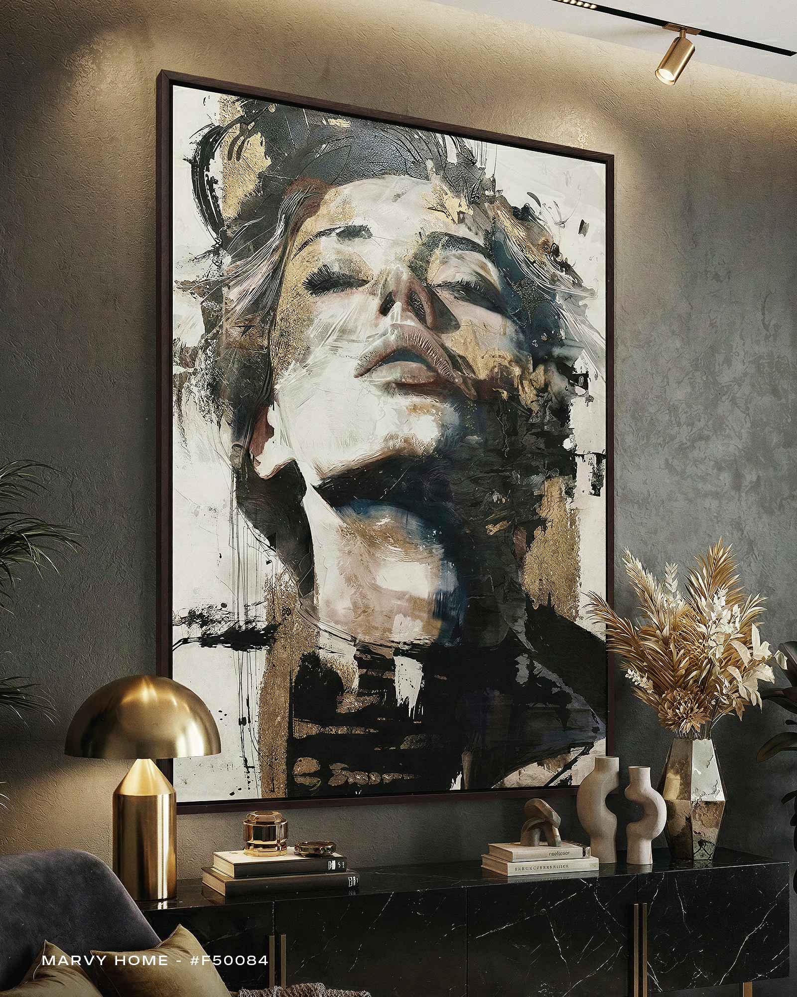 版画 Ly painter edition50 silkscreen print Cuadro Decorativo Retrato | Canvas F50084 - 80x120 CM – Marvy Chile