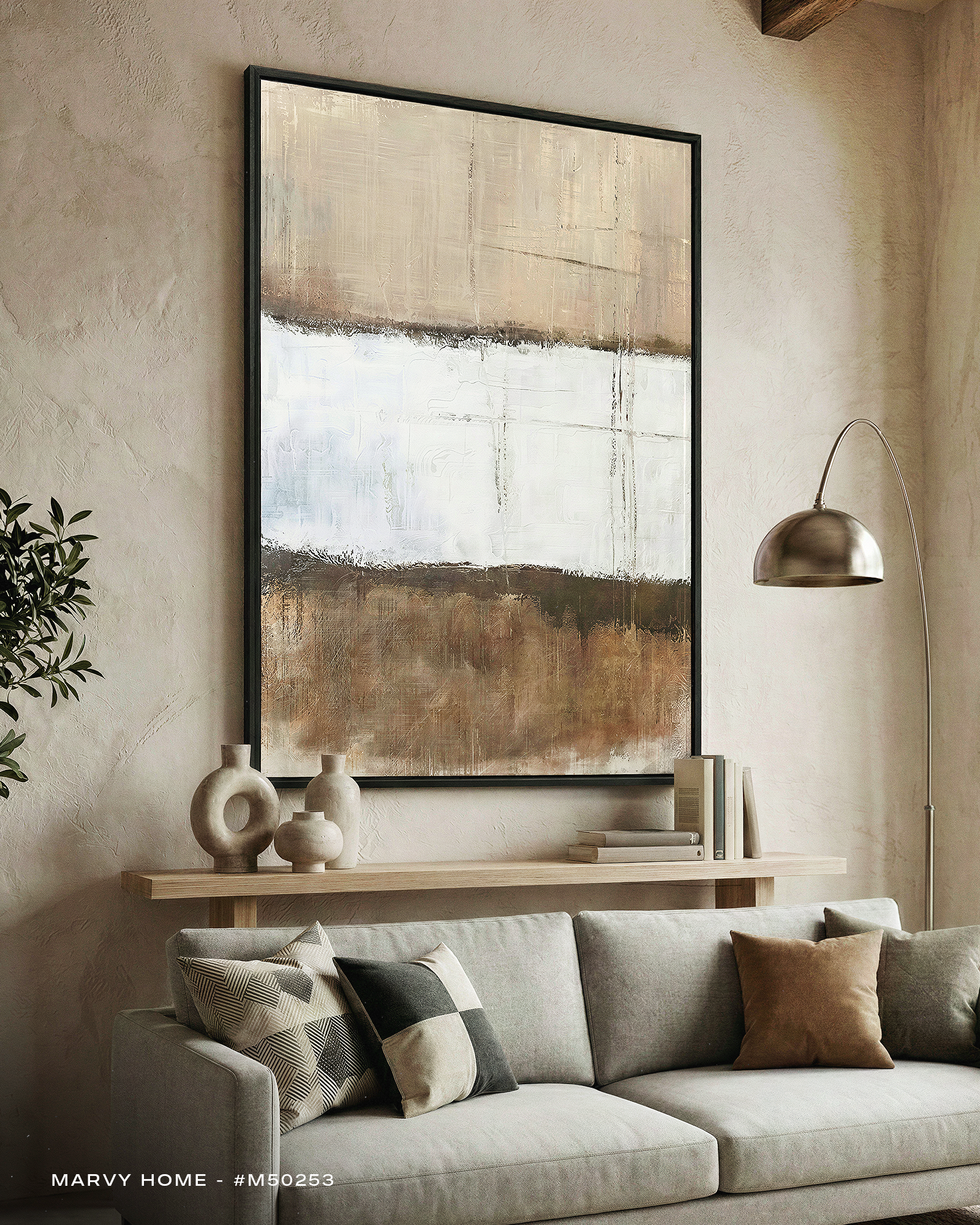 Cuadro Decorativo Abstracto Minimalista | Canvas M50253 - 80x120