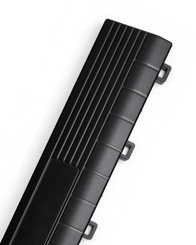 Bordillo para Piso de Garage Modular (40x6cm) - Macho / Hembra