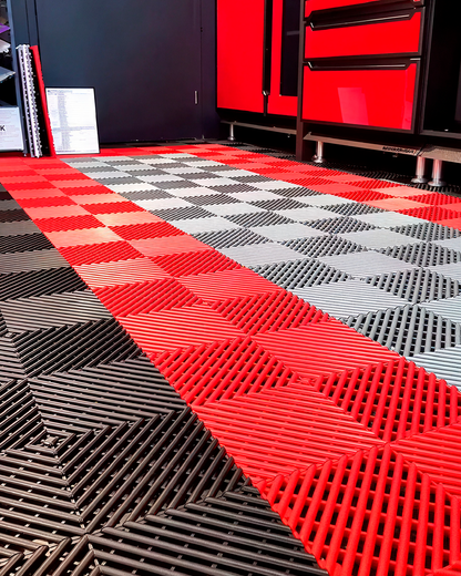 Piso de Garage Encastrable Modular (40x40x1.8cm)