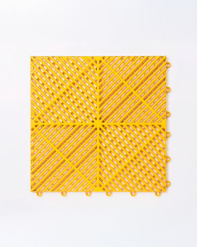 Piso de Garage Modular - Amarillo (40x40x1.8cm)