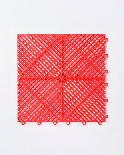 Piso de Garage Modular - Rojo (40x40x1.8cm)
