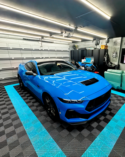 Piso de Garage Modular - Celeste (40x40x1.8cm)