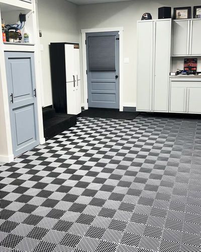 Piso de Garage Modular - Gris (40x40x1.8cm)