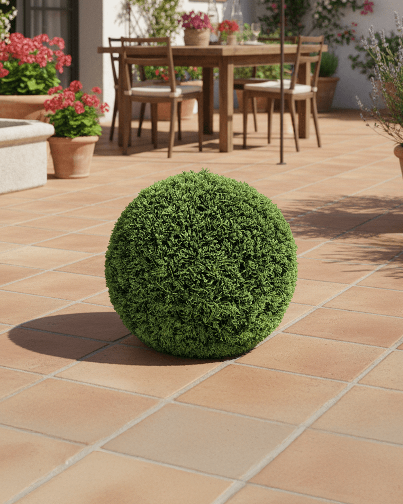 Esferas Decorativas - Pino Verde 30 CM