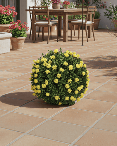 Esferas Decorativas - Sol Dorado 30 CM